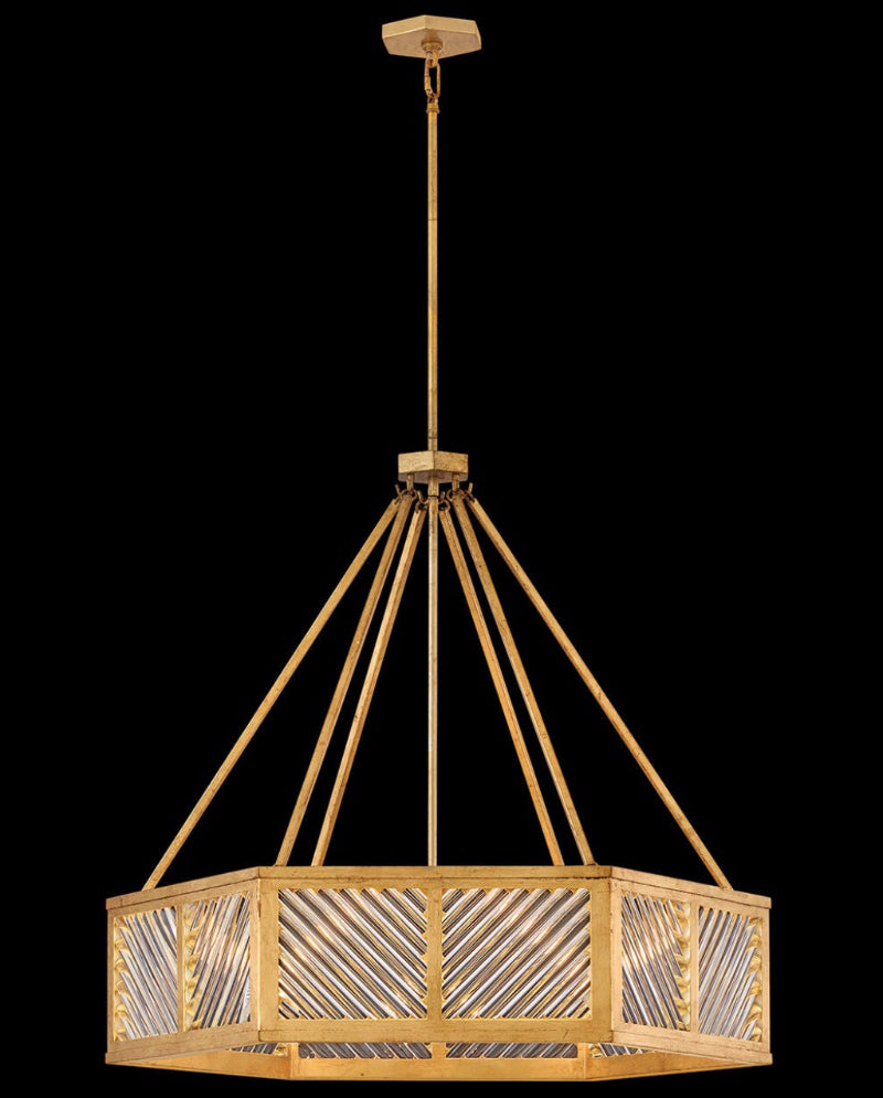 Hinkley 47466 Sura 6-lt 35" LED Chandelier