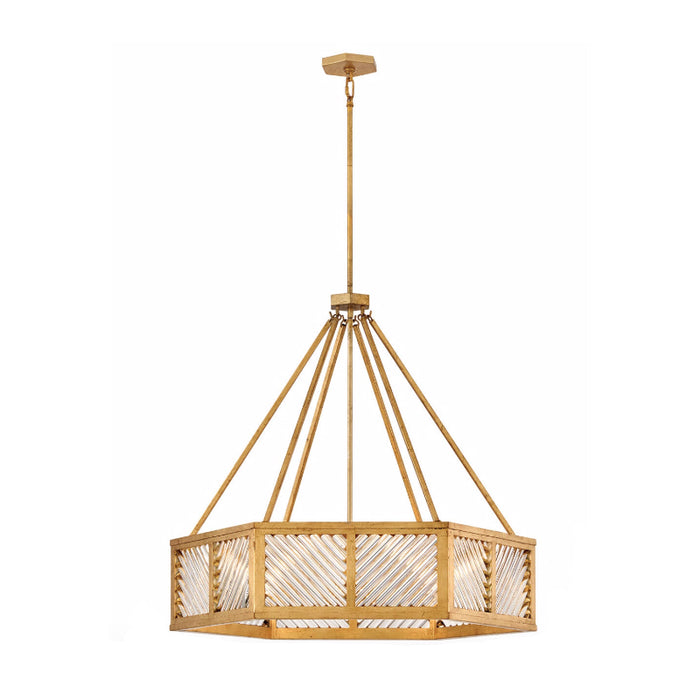 Hinkley 47466 Sura 6-lt 35" LED Chandelier