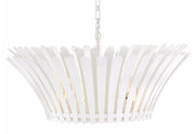 Hinkley 47695 Reina 8-lt 34" LED Tapered Chandelier - Textured Plaster