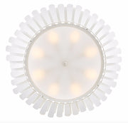 Hinkley 47695 Reina 8-lt 34" LED Tapered Chandelier - Textured Plaster