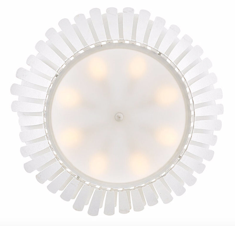 Hinkley 47695 Reina 8-lt 34" LED Tapered Chandelier - Textured Plaster