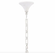 Hinkley 47695 Reina 8-lt 34" LED Tapered Chandelier - Textured Plaster