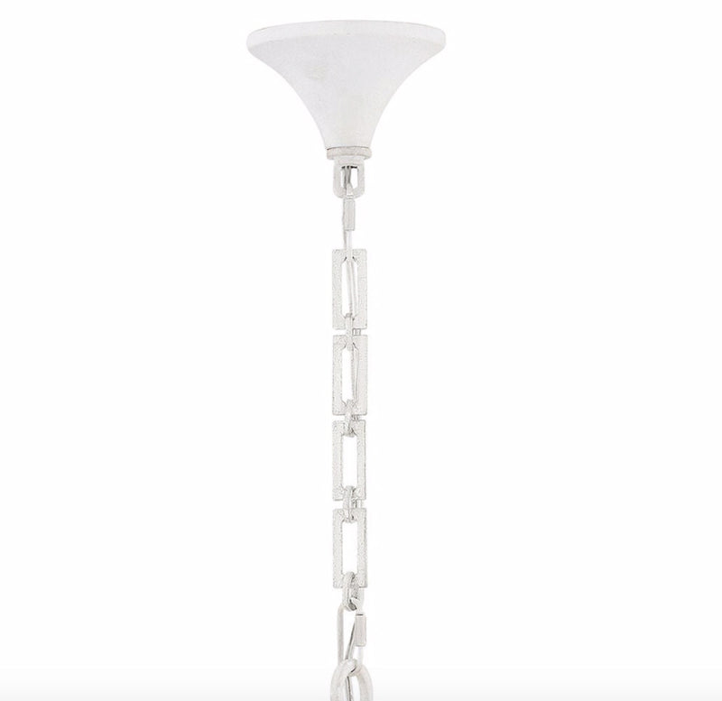 Hinkley 47695 Reina 8-lt 34" LED Tapered Chandelier - Textured Plaster