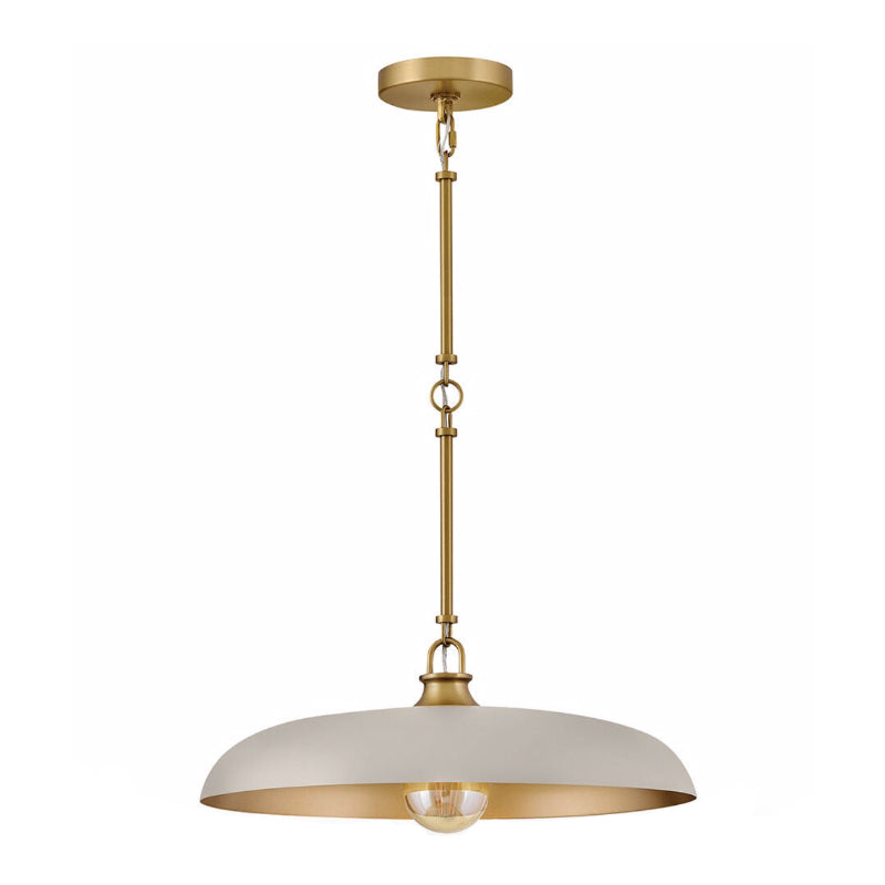 Hinkley 48167 Sadie 1-lt 18" LED Chandelier - Lacquered Brass