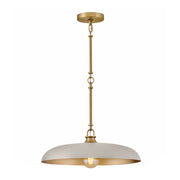 Hinkley 48167 Sadie 1-lt 18" LED Chandelier - Lacquered Brass