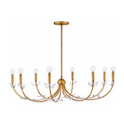 Hinkley 48288 Aliso 8-lt 42" LED Chandelier