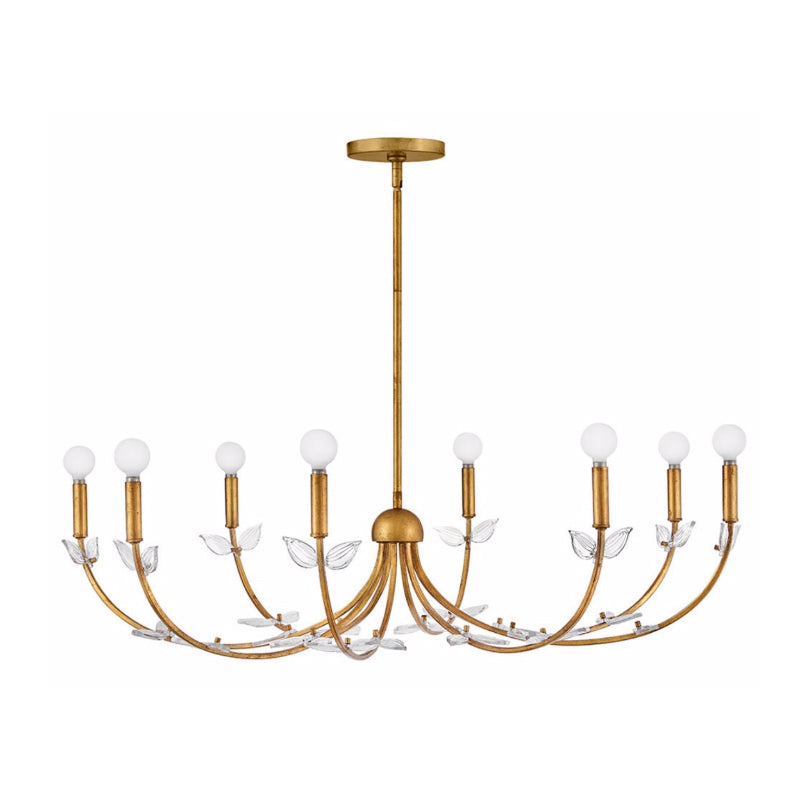 Hinkley 48288 Aliso 8-lt 42" LED Chandelier