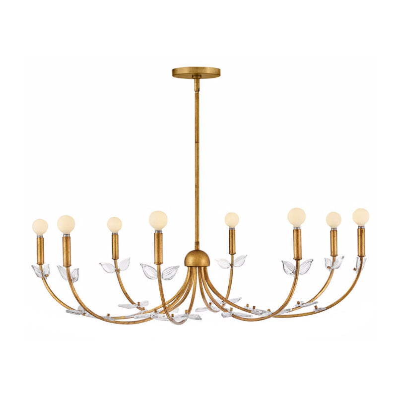 Hinkley 48288 Aliso 8-lt 42" LED Chandelier