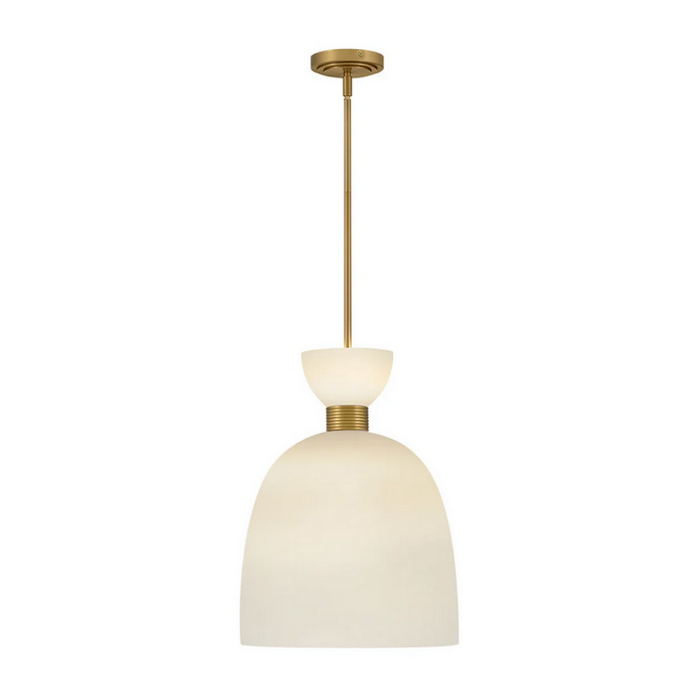 Hinkley 48347 Tallulah 1-lt 14" LED Pendant - Lacquered Brass