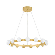 Corbett 484-30 Linus 15-lt 30" LED Chandelier
