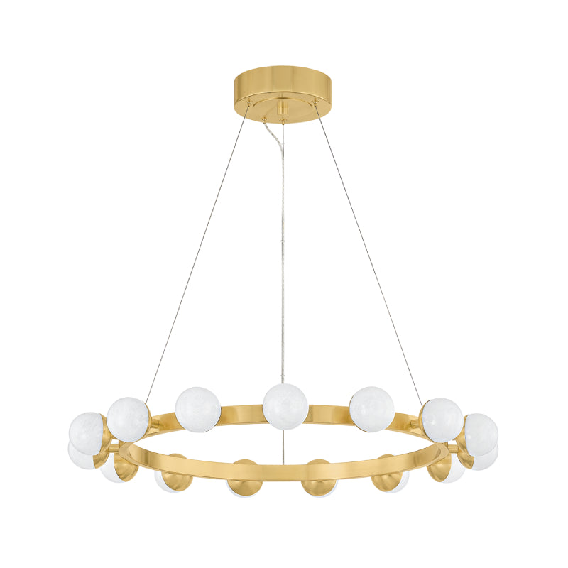 Corbett 484-30 Linus 15-lt 30" LED Chandelier