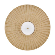 Hinkley 48457 Delia 4-lt 24" LED  Small Convertible Chandelier - Heritage Brass / Natural