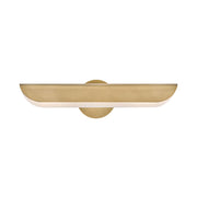 Hinkley 48524 Barrett 2-lt 20" LED Adjustable Accent Wall Light - Heritage Brass