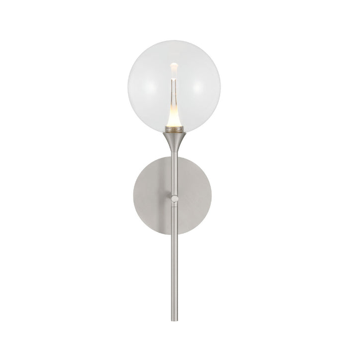 Eurofase 48911 Iissa 1-lt 19" Tall LED Wall Sconce - Clear Glass