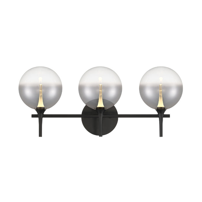 Eurofase 48915 Iissa 3-lt 24" LED Vanity Light - Smoke Glass