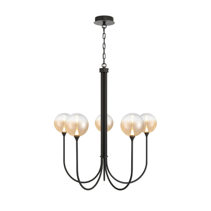 Eurofase 48923 Iissa 5-lt 34" LED Chandelier - Amber Glass