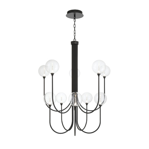 Eurofase 48926 Iissa 10-lt 40" LED Chandelier - Clear Glass
