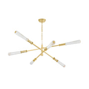 Corbett 490-60 Dashiell 6-lt 60" LED Chandelier