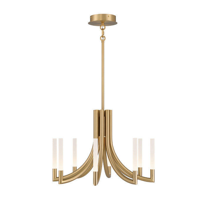 Eurofase 49010 Olette 8-lt 24" LED Chandelier - Gold