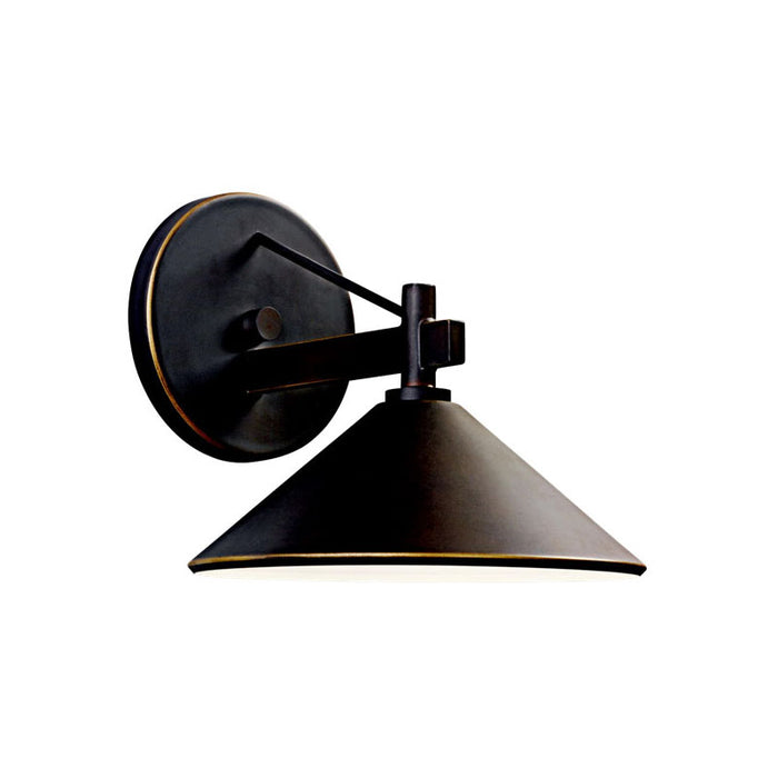 Kichler 49060 Ripley 1-lt 10" Outdoor Wall Sconce - Olde Bronze