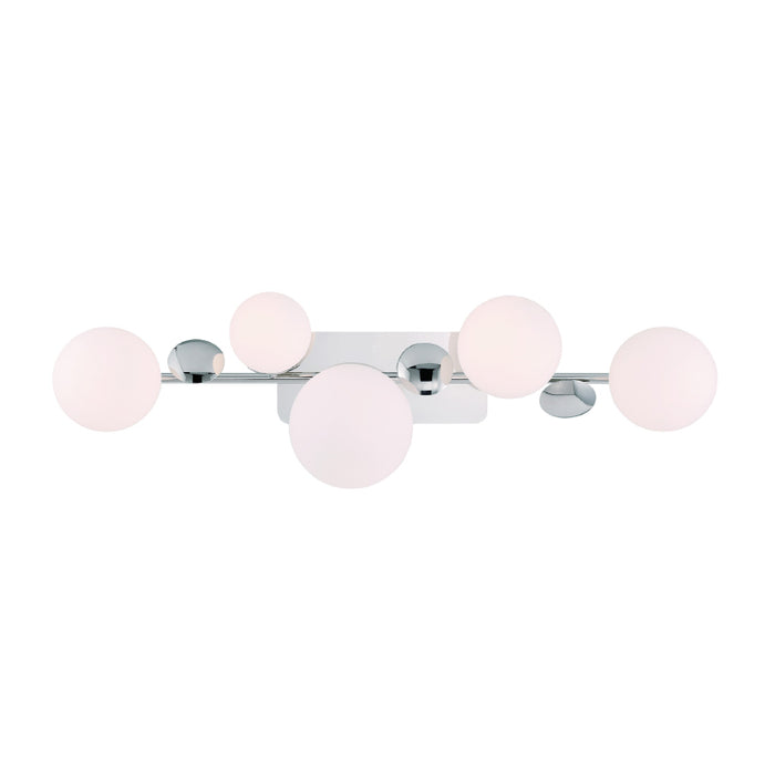 Eurofase 49087 Vine 5-lt 36" LED Vanity Light - Polished Nickel