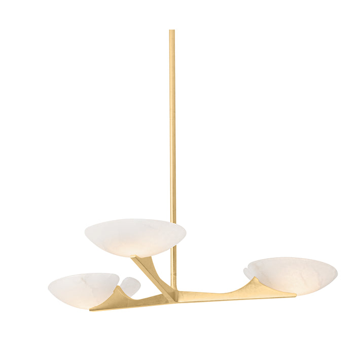Corbett 492-36 Malachite 3-lt 36" Chandelier