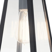 Kichler 49330 Delison 1-lt 12" Tall Outdoor Wall Light - Black