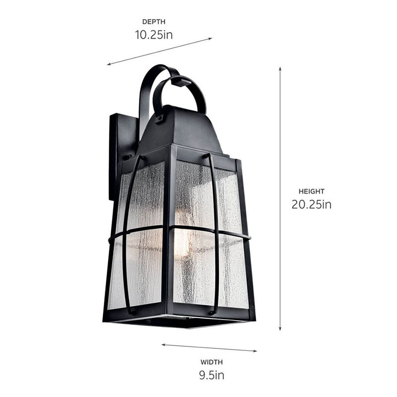 Kichler 49554 Tolerand 10" Wide Outdoor Wall Light