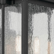 Kichler 49714 Harbor Row 2-lt 19" Tall Outdoor Wall Light - Textured Black