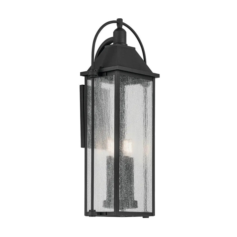 Kichler 49716 Harbor Row 4-lt 29" Tall Outdoor Wall Light - Textured Black