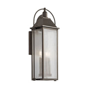 Kichler 49716 Harbor Row 4-lt 29" Tall Outdoor Wall Light - Olde Bronze
