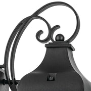Kichler 49736 Forestdale 2-lt 19" Tall Outdoor Wall Light - Textured Black