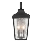 Kichler 49736 Forestdale 2-lt 19" Tall Outdoor Wall Light - Textured Black