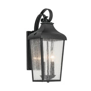 Kichler 49736 Forestdale 2-lt 19" Tall Outdoor Wall Light - Textured Black