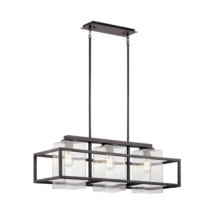 Kichler 49805 Wright 3-lt 36" Outdoor Linear Chandelier