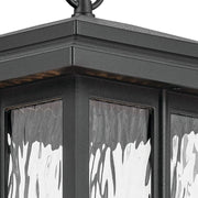 Kichler 49832 Beacon Square 1-lt 21" Tall Outdoor Post Mount - Textured Black