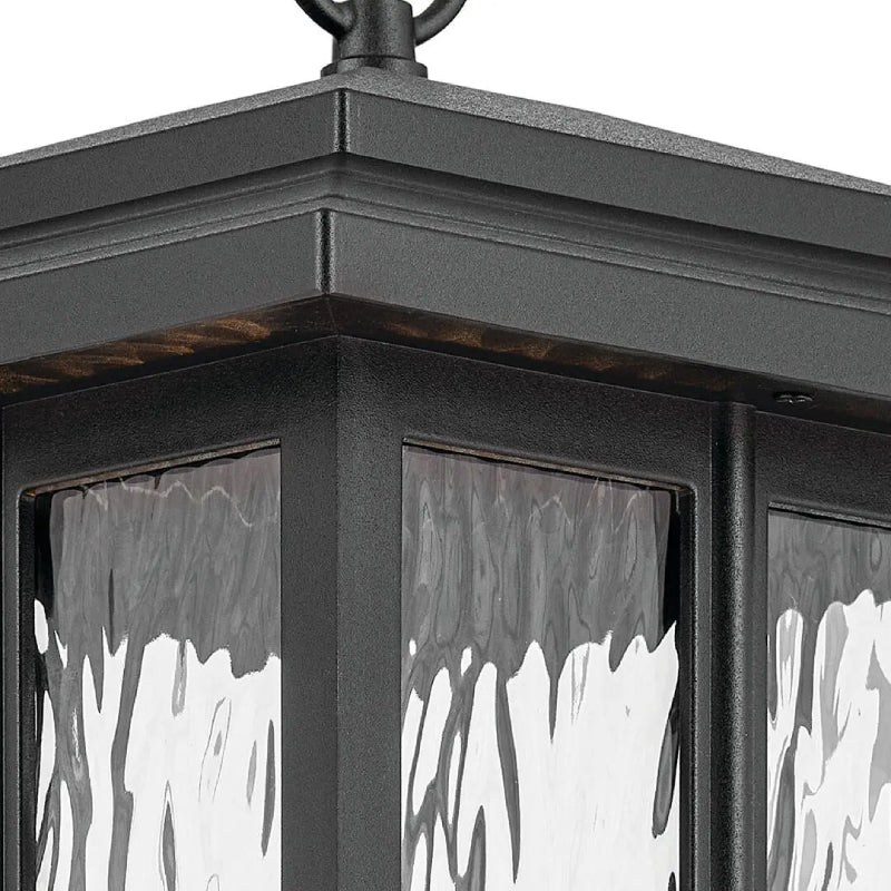 Kichler 49832 Beacon Square 1-lt 21" Tall Outdoor Post Mount - Textured Black