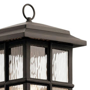 Kichler 49832 Beacon Square 1-lt 21" Tall Outdoor Post Mount - Olde Bronze