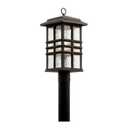 Kichler 49832 Beacon Square 1-lt 21" Tall Outdoor Post Mount - Olde Bronze