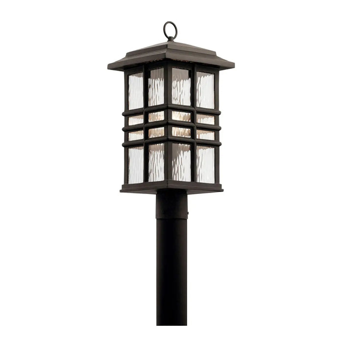 Kichler 49832 Beacon Square 1-lt 21" Tall Outdoor Post Mount - Olde Bronze