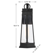 Savoy House 5-205 Payne 1-lt 19" Tall Outdoor Wall Lantern
