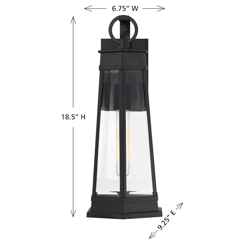 Savoy House 5-205 Payne 1-lt 19" Tall Outdoor Wall Lantern