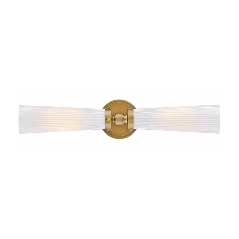 Hinkley 50092-CO Jude 2-lt 24" Tall LED Vanity - Heritage Brass