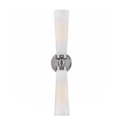 Hinkley 50092-CO Jude 2-lt 24" Tall LED Vanity - Polished Nickel