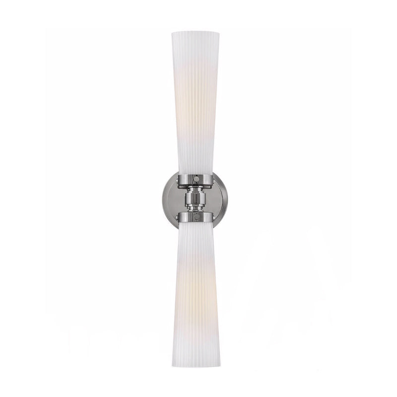 Hinkley 50092-CO Jude 2-lt 24" Tall LED Vanity - Polished Nickel