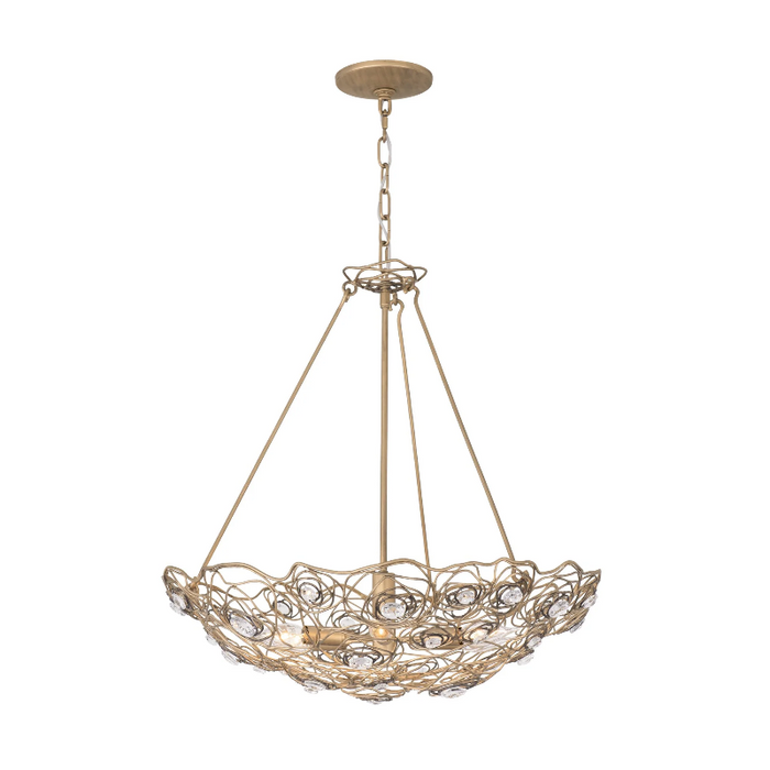 Varaluz 500P06 Ethereal Rose 6-lt 24" Pendant