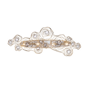 Varaluz 500W04 Ethereal Rose 4-lt 38" Tall Wall Sconce