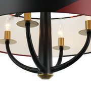 Varaluz 501P04 Patchwork 4-lt 24" Pendant