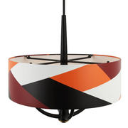 Varaluz 501P04 Patchwork 4-lt 24" Pendant