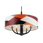 Varaluz 501P05 Patchwork 5-lt 30" Pendant